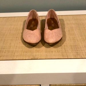 Toms Jutti Flat, pink woven